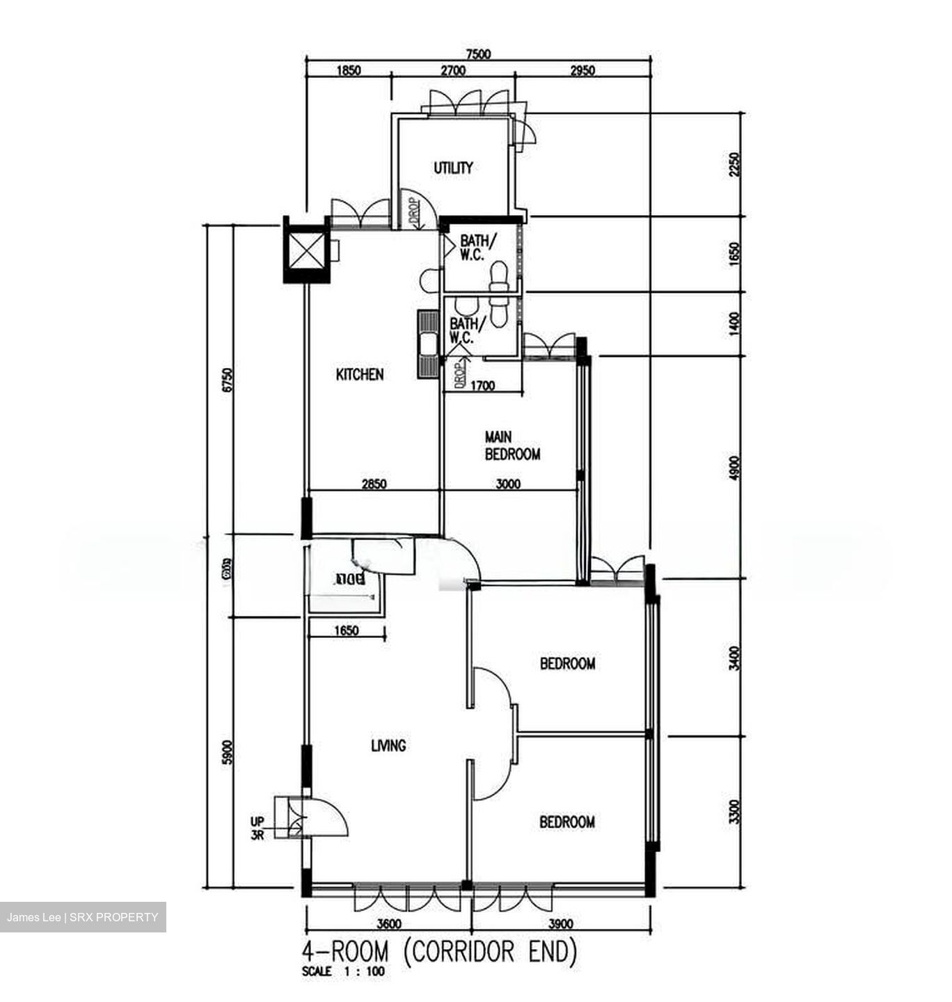 Blk 116 Bedok North Road (Bedok), HDB 4 Rooms #555747001